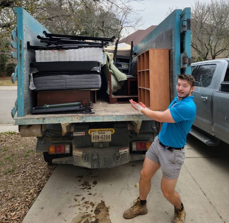 man loading a truck