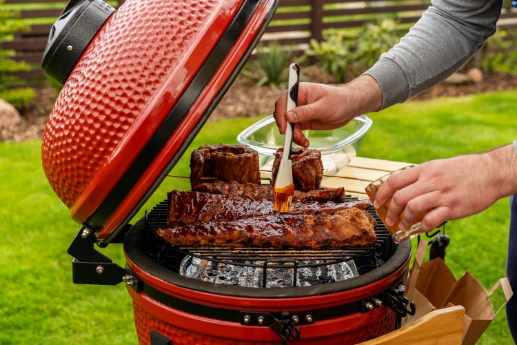 Kamado grills are expensive, but they get hotter than other grills.